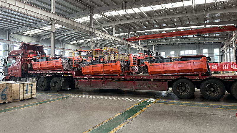  5噸礦山地下自卸車散件出口